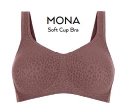 Amoena Mona Wire-Free Bra, Soft Cup, Size 34DD, White Ref# 5260634DDWH  KU53513015-Each - MAR-J Medical Supply, Inc.